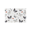 Butterfly Pattern Outdoor Rug — Waterproof Patio Mat for Porch & Deck