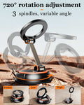 NNEDSZ 360 Degree Rotating Magnetic Phone Holder - Strong Suction and Stable Design